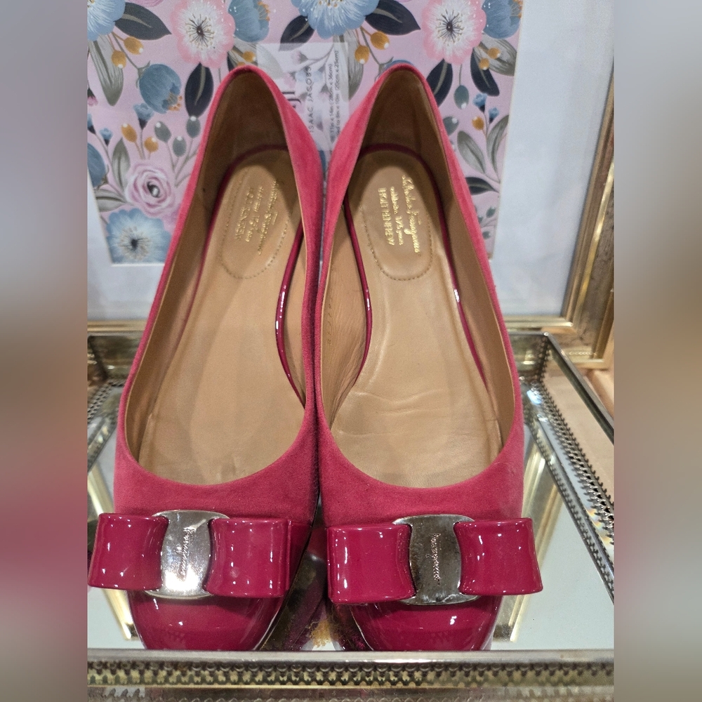 Salvatore Ferragamo Vara Bow Flat, Holt Renfrew Exclusive